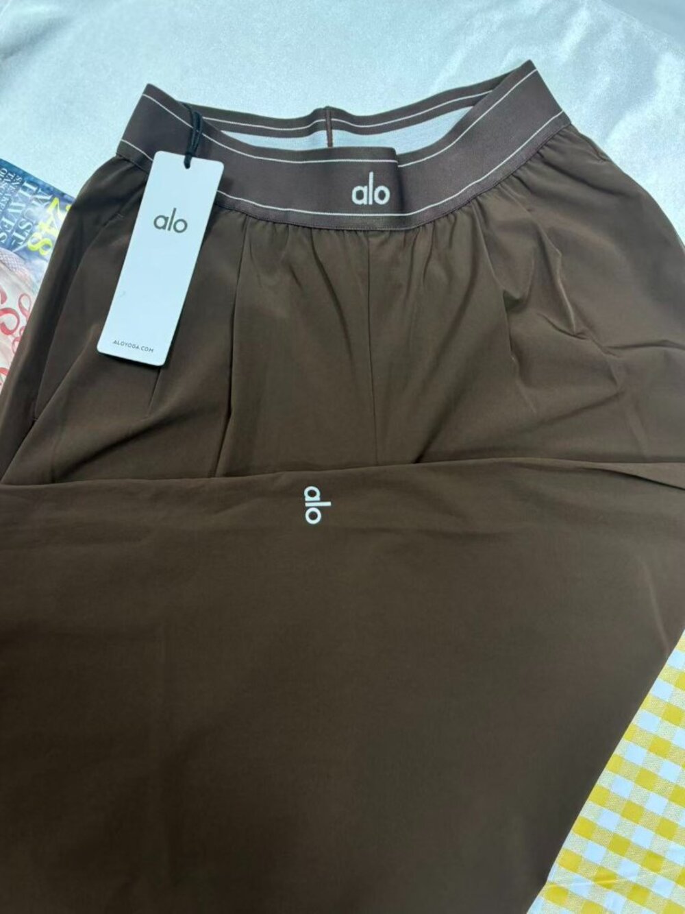 💯Alo Yoga Suit Up Trouser Coffee Brown🤎Regular 30-inch Inner Seam Length - Picture 8 of 11